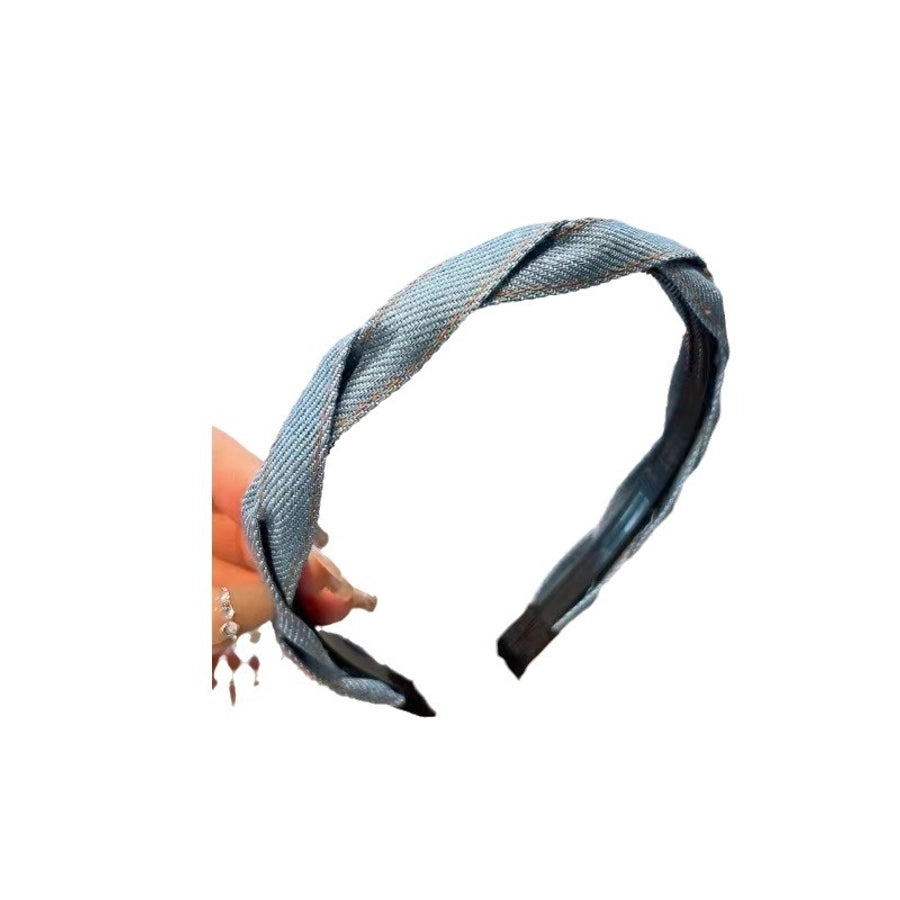 Women's Simple Style Solid Color Cloth Hair Band