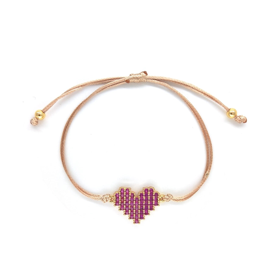 Freshwater Pearl Copper Heart Shape Pearl Bracelets