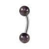 1 Piece Eyebrow Studs Casual Elegant Vacation Geometric 304 Stainless Steel Howlite Tiger Eye Eyebrow Studs