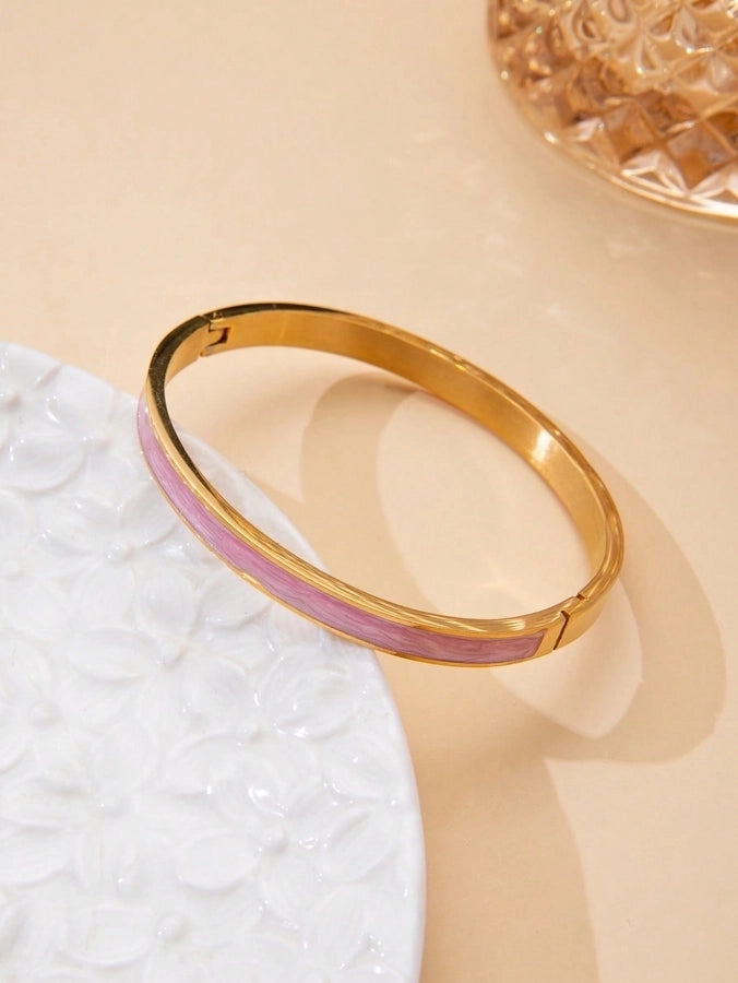 Casual Business Simple Style Geometric 304 Stainless Steel  Bangle