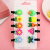 cute fruit soft clay hair clip