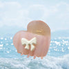 Women's Simple Style Heart Shape Bow Knot Acetic acid sheets Hair Claws