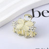 simple style butterfly rhinestone inlay rhinestones hair claws