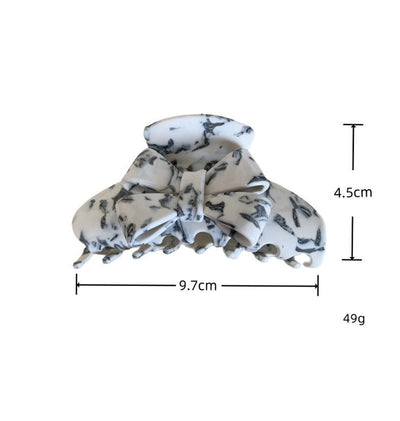 Women's Elegant Simple Style Bow Knot Acetic acid sheets Hair Claws