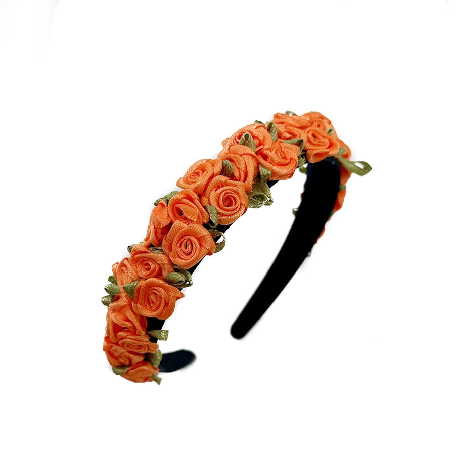 sweet flower cloth hair band