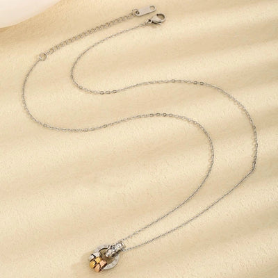 Jewelry Simple Style Roman Style Circle Roman Numeral 304 Stainless Steel Jewelry Set