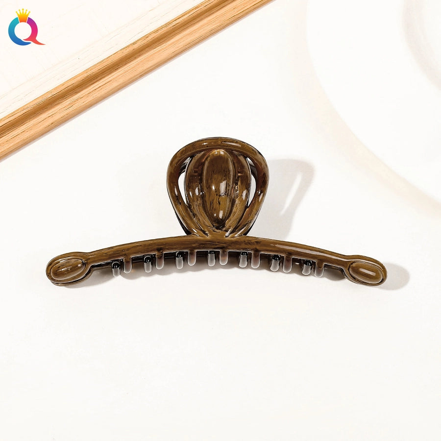 Women's Sweet Simple Style Geometric Plastic Hair Claws