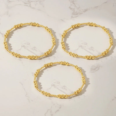 New  Fashion  Beaded Copper Bead Women's Bracelet Factory Direct Sales