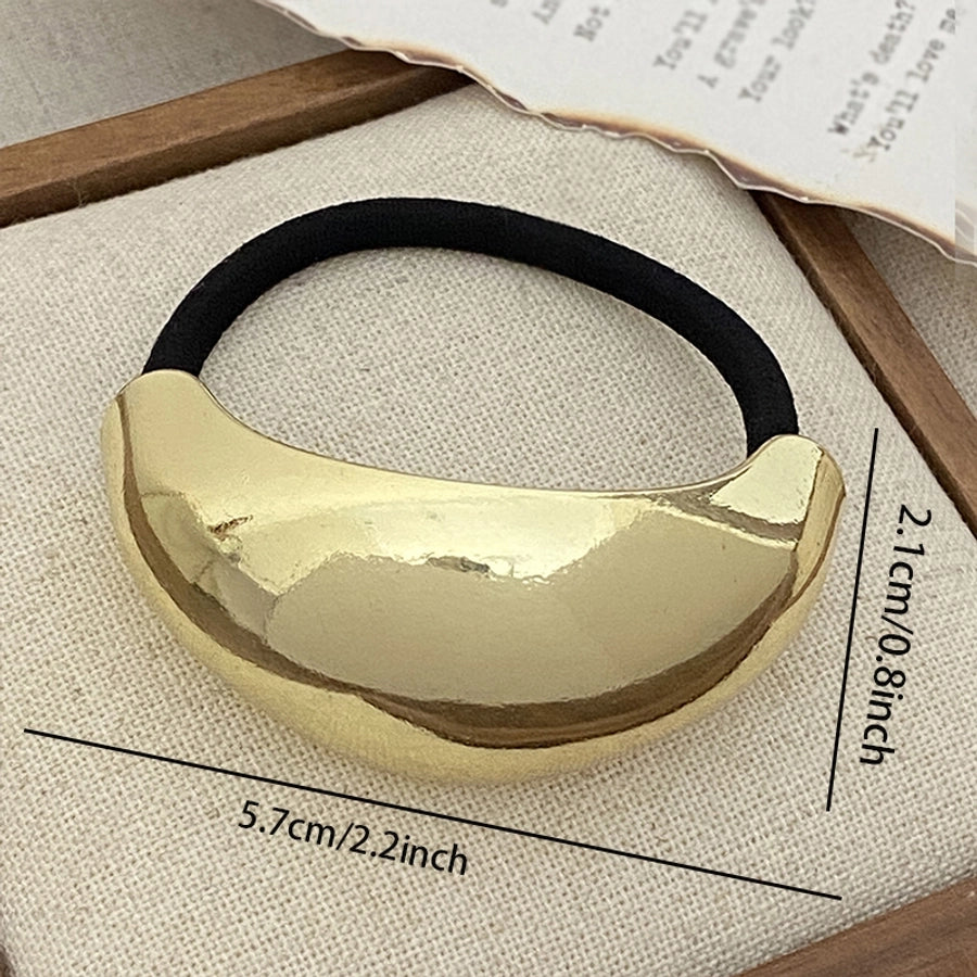Women's Exaggerated Geometric Alloy Hair Tie