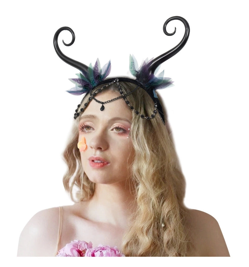 Flower Fairy Elf Tentacles Hair Hoop Mori Fantasy COSPLAY Hair Accessories Hair Hoop