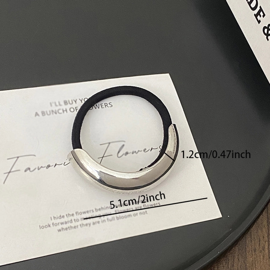 Women's Exaggerated Geometric Alloy Hair Tie