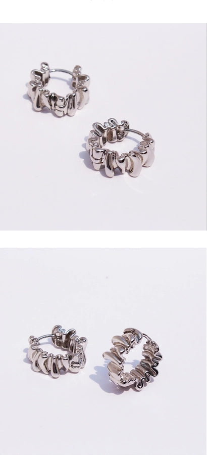 1 Pair IG Style Streetwear Geometric Brass 24K Gold Plated Earrings