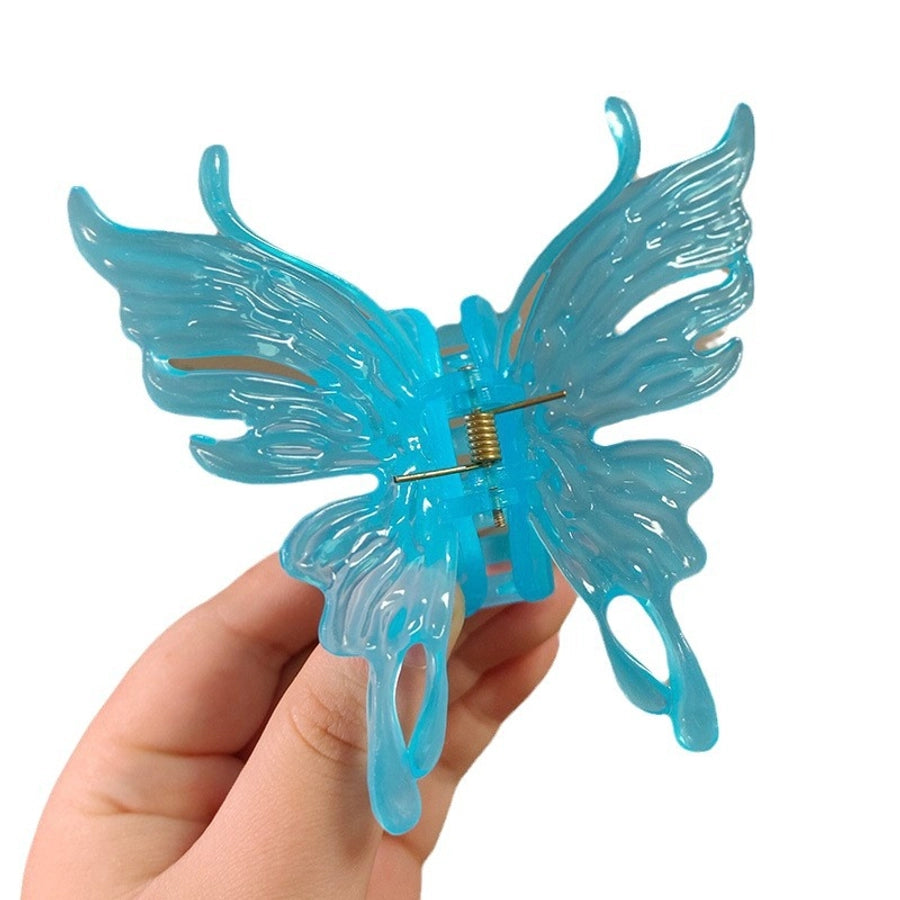 Women's IG Style Korean Style Butterfly Arylic Plating Hair Clip Hair Claws