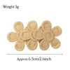 SUNFLOWER Embroidered Flower Children's Hair Accessories BB Clip Autumn and Winter Bang Clip Fabric Handmade Hair Clips 4204