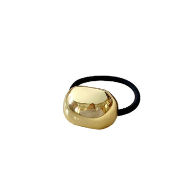 Women's IG Style Simple Style Solid Color Alloy Hair Tie