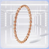 Jewelry Elegant Geometric Titanium Steel Plating Rings