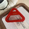 Women's Korean Style Triangle Acetic acid sheets Hair Claws