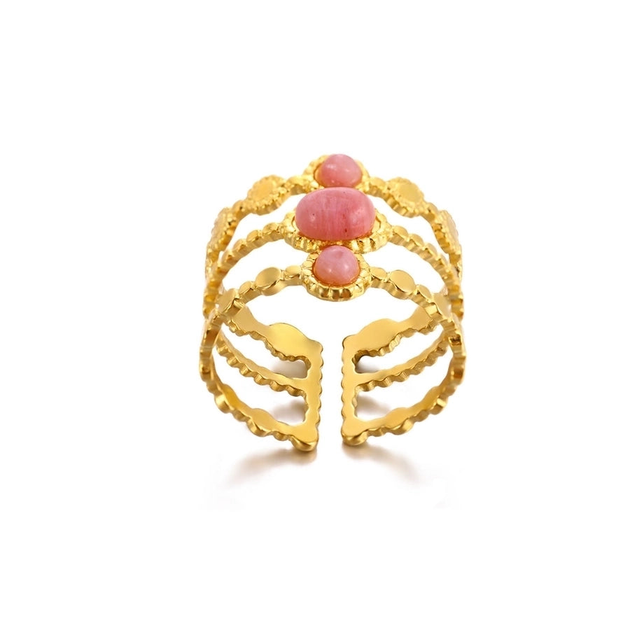 Jewelry Classical French Style Romantic Geometric 304 Stainless Steel Stainless Steel Rings