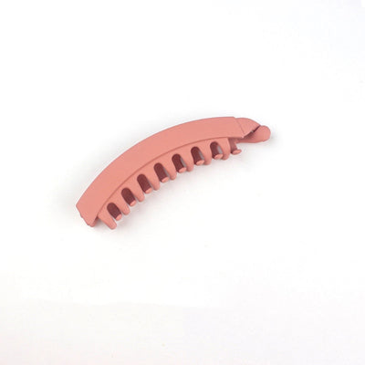 fashion geometric solid color arylic hair clip 1 piece