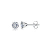1 Pair Simple Style Round 304 Stainless Steel Ear Studs