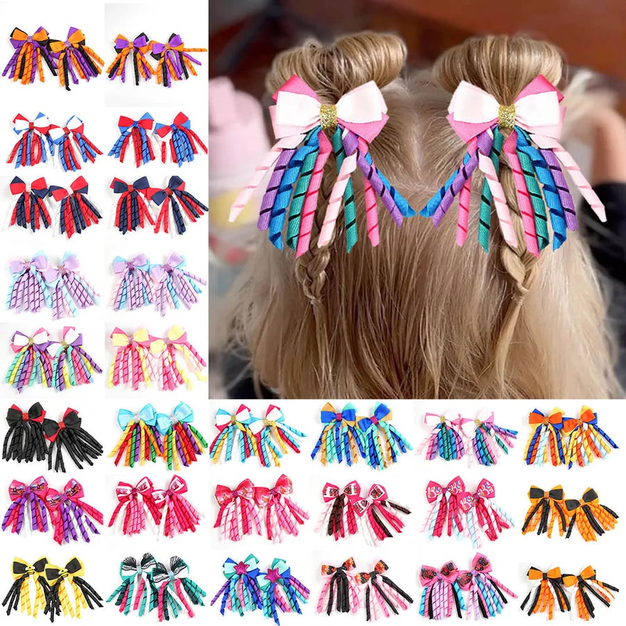 Girl'S IG Style Simple Style Bee Bow Knot Cloth Ribbon Handmade Hair Clip
