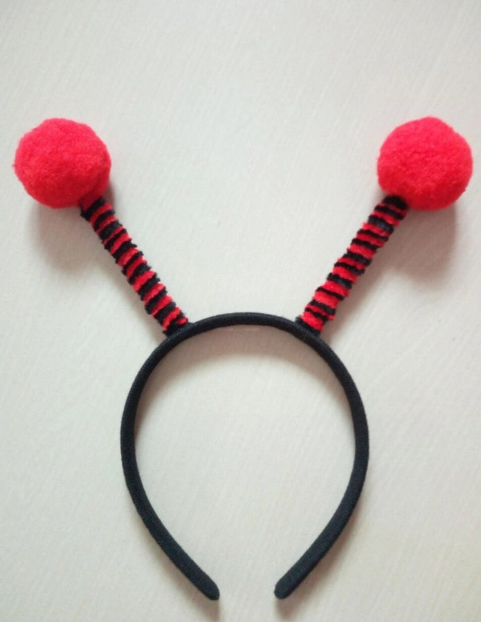 Ant Bee Caterpillar Animal Headband Six-One Game Performance Headwear Fur Ball Headwear Hair Band Hair Card