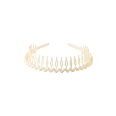 Women's Simple Style Solid Color Plastic Stoving Varnish Hair Band