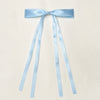 2.5cm polyester multi-color girl ribbon bow hairpin Lady temperament double ribbon duckbill clip top clip hair accessories