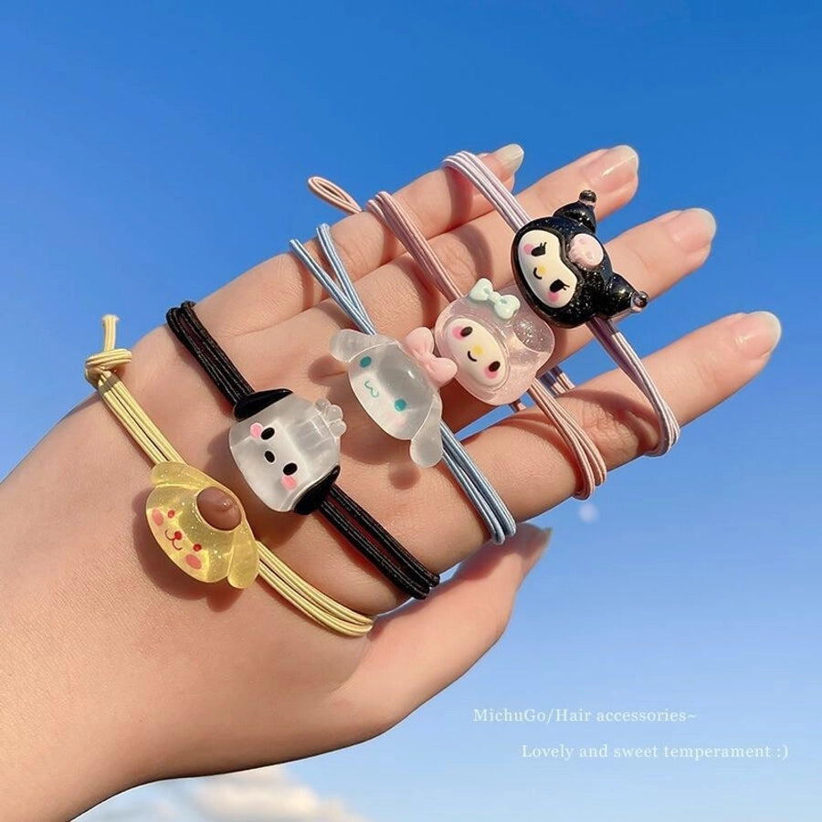 Women's Sweet Cartoon rubber band Hair Tie