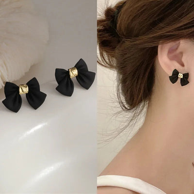 French retro earrings women's temperament earrings high-end feeling mosquito-repellent incense plate ear clip women's No ear hole pearl earrings women's wholesale