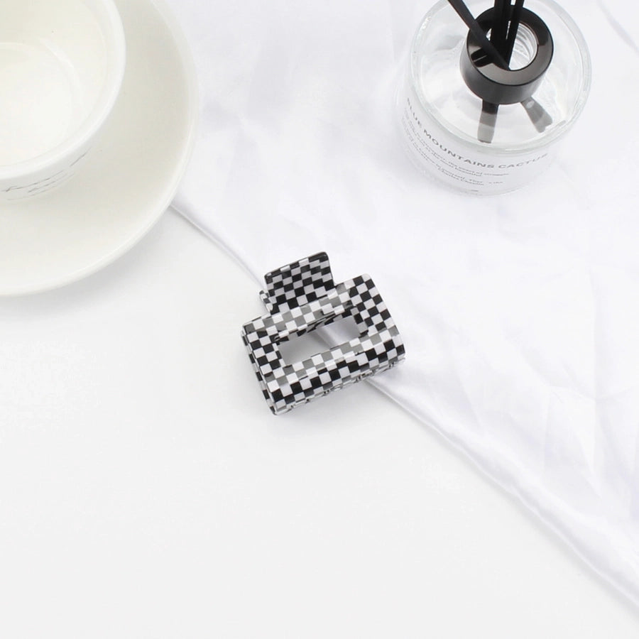 Women's Retro Color Block Acetic acid sheets Hair Claws