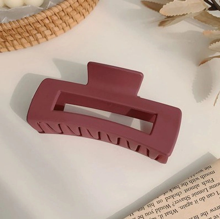 fashion geometric resin stoving varnish hair claws 1 piece