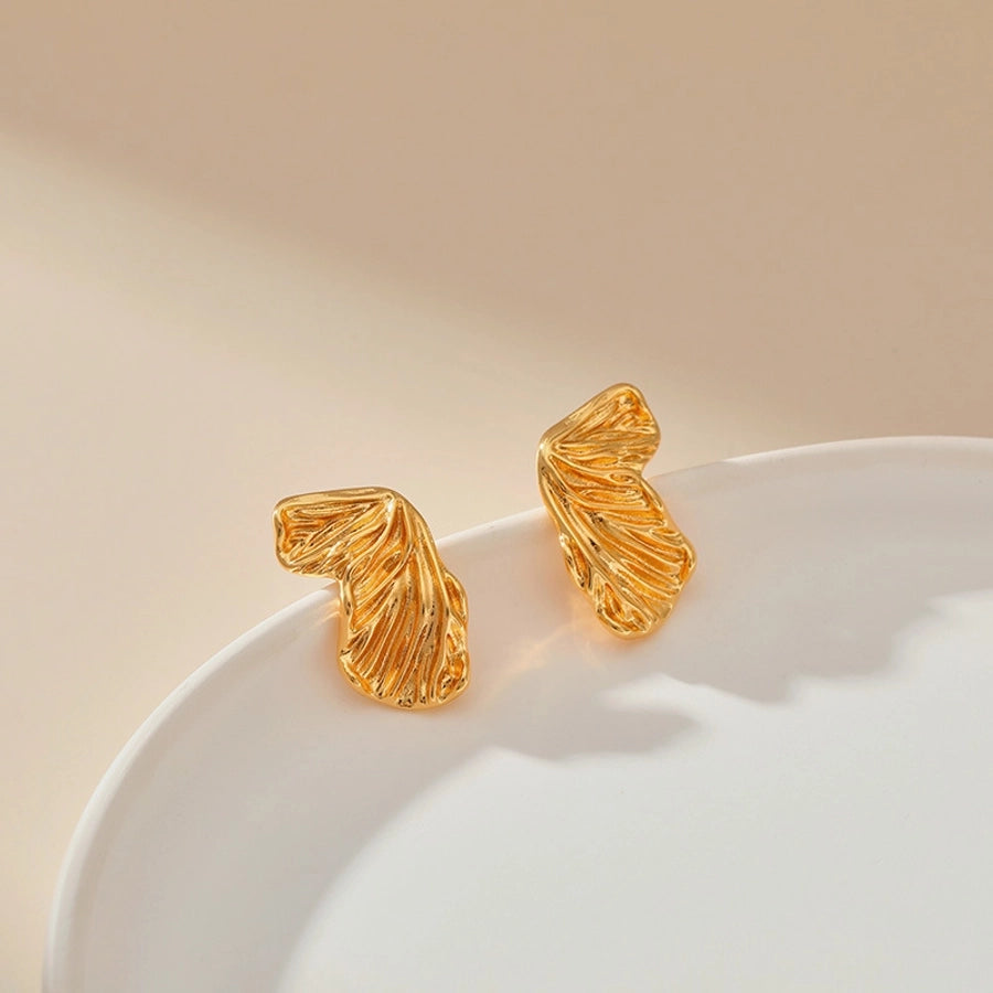 1 Pair Simple Style Classic Style Butterfly Plating Copper Ear Studs