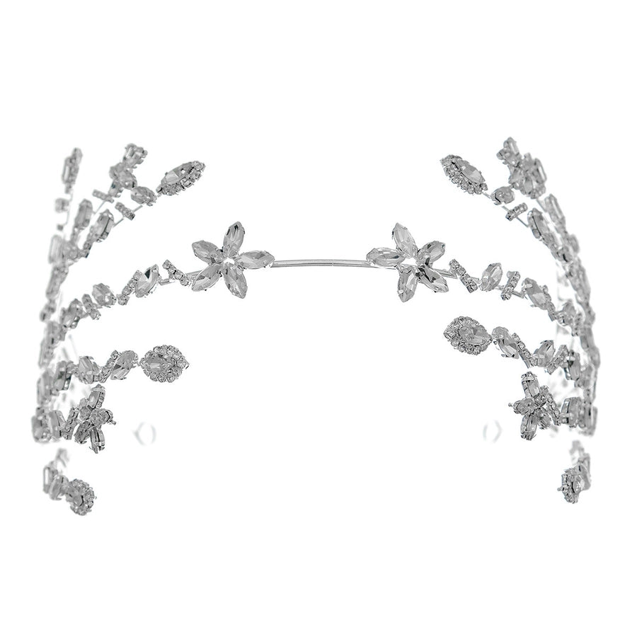 Women's Exaggerated Shiny Geometric Rhinestone Inlay Rhinestones Hair Band