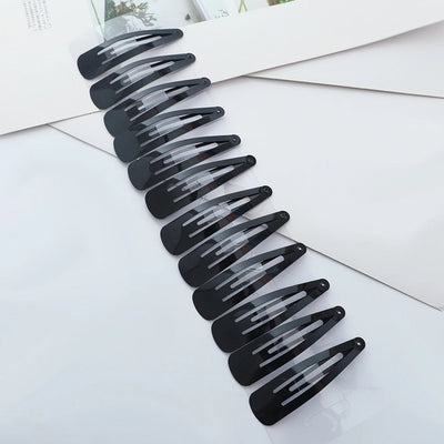 Women's Girl'S Simple Style Triangle Solid Color Iron Hair Clip