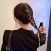 Women's IG Style Sweet Star Tassel Alloy Inlay Rhinestones Hair Clip