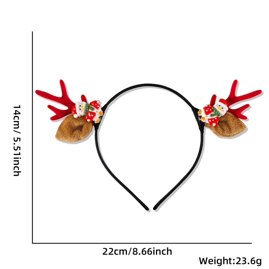 Christmas Cute Antlers Elk PET wool felt Iron