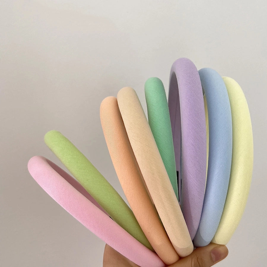 Women's Casual Simple Style Solid Color Cloth Handmade Hair Band