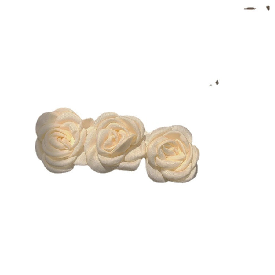 sweet flower cloth hair clip 1 piece