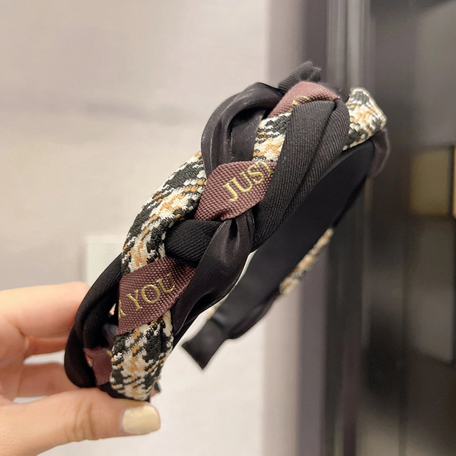 Women's Retro Printing Geometric Cloth Hair Band