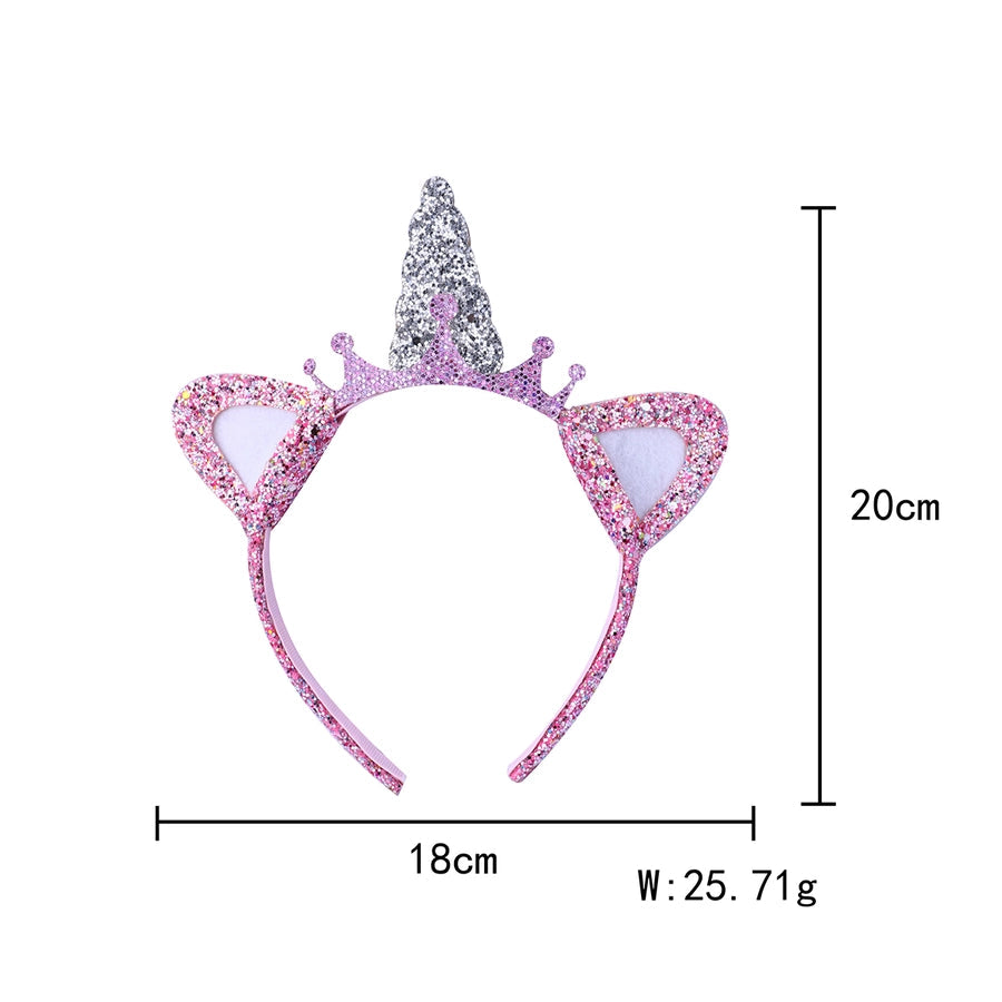 Kid'S Cute Crown Plastic Hair Band