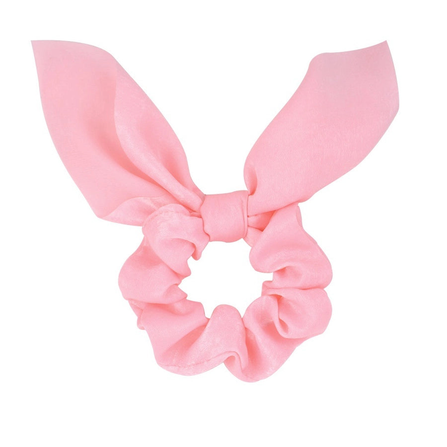 elegant basic simple style solid color cloth hair tie