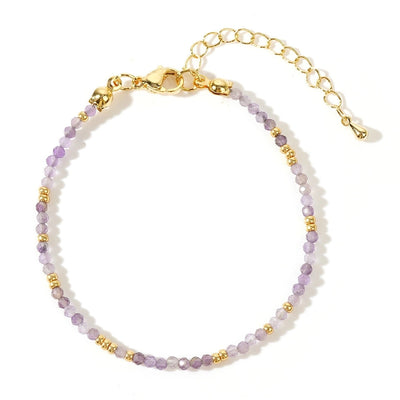 Hot Selling New Bohemian Style Colorful Natural Stone Beads String Bracelet Women's Jewelry Affordable Luxury Fashion