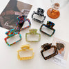 Women's Simple Style Geometric Acetic acid sheets Hair Claws