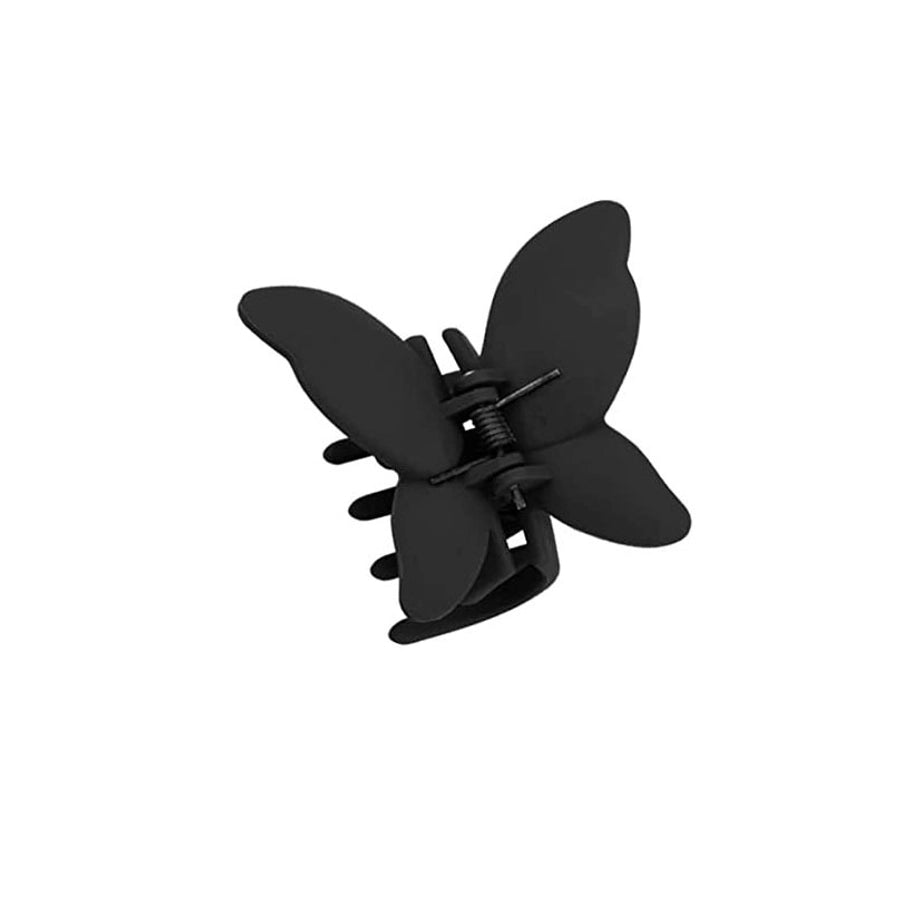 fashion butterfly plastic stoving varnish hair claws 1 piece