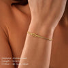Casual Sweet Artistic Knot 304 Stainless Steel Bracelets In Bulk