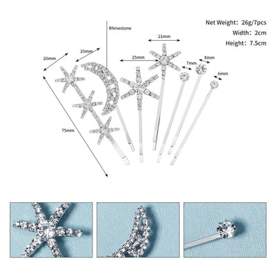 hot selling fashion diamond women's clip