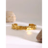 Casual Simple Style Solid Color Solid Color 316 Stainless Steel  18K Gold Plated Bangle In Bulk Stainless Steel Bracelets Halloween