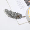 Women's Simple Style Classic Style Feather Zinc alloy Inlay Rhinestones Hair Clip