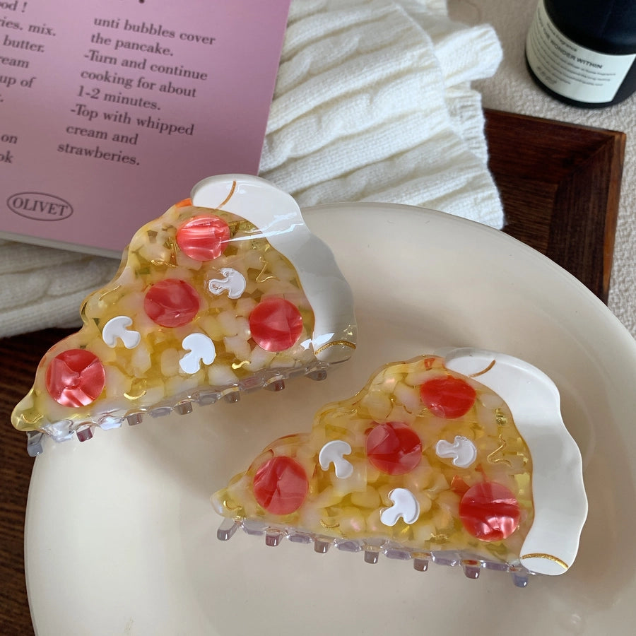 Women's Korean Style Saturday Acetic acid sheets Hair Claws